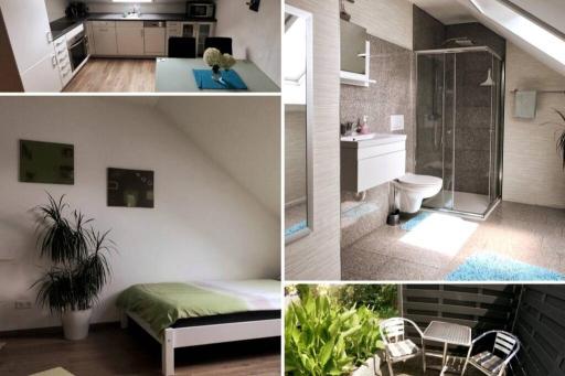 Moderne Ferienwohnung in Durmersheim 2 Zi, Nähe Rhein und Messe KA - Housity