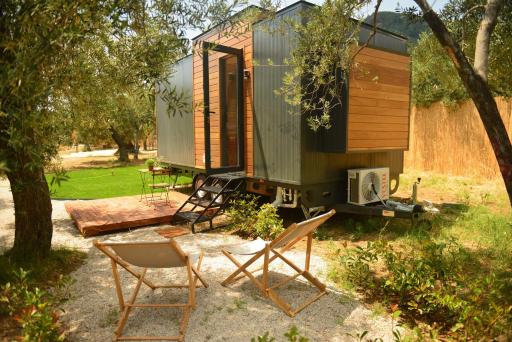 Cozy Tiny House Surrounded by Olive Grove near Beach in Ayvacik - Housity