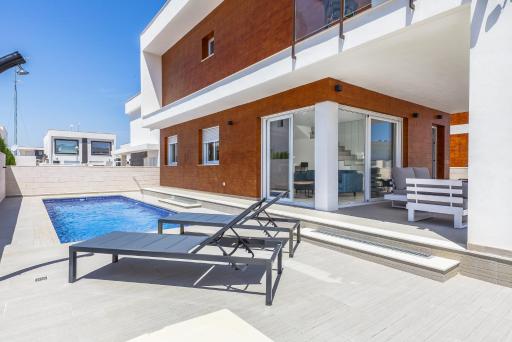 Casa Bos Flamingo Luxury Wellness Entire Villa Pool Jacuzzi Gran Alacant near Beach - Housity
