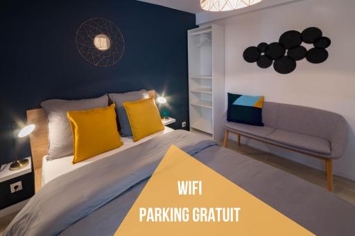 Appartement Cosy - Parking - Wifi - Buanderie - Jardin - Housity