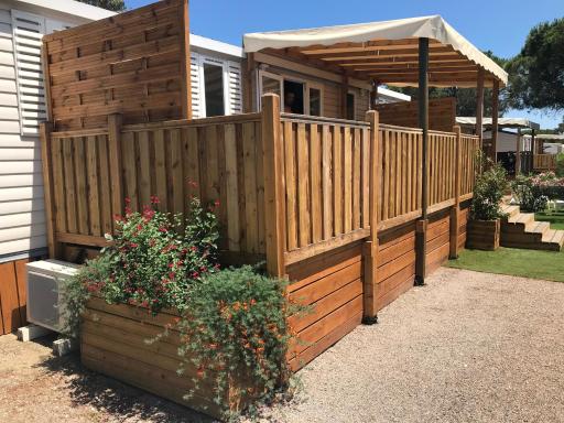 Mobil Home camping Mar Estang bord de plage - Housity