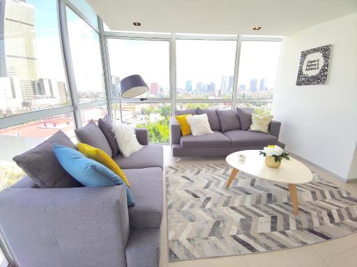 Aurora MaiaHome-2BD Amazing view in Polanco -Pool Gym SPA - Housity