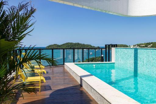 AION 302 - Apartamento Vista Para o Mar - Piscina - Academia - Housity