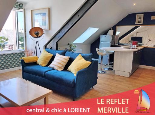 LE REFLET MERVILLE - Central & chic - AufildeLorient - Housity