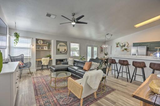 Stylish Bakersfield Getaway with Pool Table! - Housity