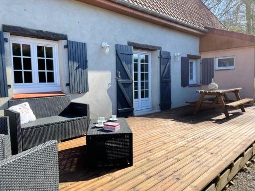 Maison familiale avec piscine partagée à Lottinghen - Housity