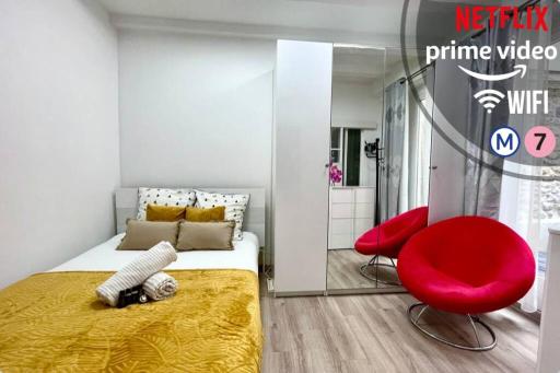 Exceptionnelle maison de ville ✧Cour privée ✧Métro - Housity
