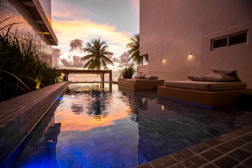 Apto Com Jacuzzi na Beira mar de João Pessoa no Branco Haus - Housity