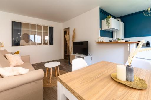HYGGE - Superbe Apt rénové Rouen Gare avec parking privatif - Housity