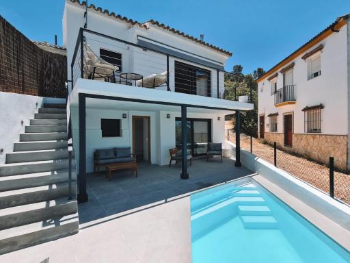 Moderna casa rural en El Bosque con piscina y preciosas vistas - Housity
