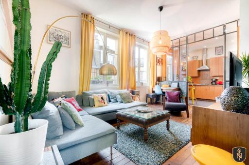 Bright and trendy apartment in the hypercentre of Caen - Housity