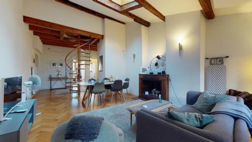 Modern apartment with a view of the Jet d'Eau - Housity