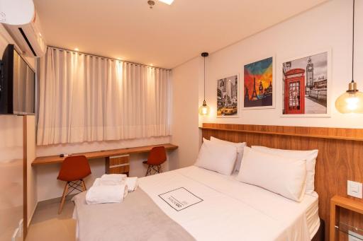 Apartamento de 1 quarto no Ed Essenciale Style - ao lado do Shopping Flamboyant - Alto da Gloria - ES2705 - Housity