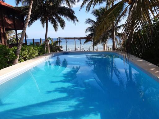 Ixpa-hu in Telchac Puerto, house with pool facing the sea - Housity