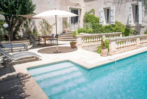 Sunny Historic House in Canal du Midi Village with Pool near Beaches - Housity