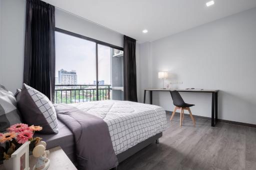 Aqua Residences อควา เรสซิเดนซ์ ห้องพักใหม่ให้เช่า ติดรถไฟฟ้าสถานีวุฒากาศ - Housity