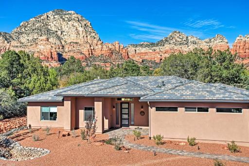Tranquil Sedona Home with Fireplace and Hot Tub! - Housity