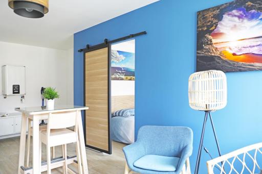 Superbe T2 Blue refait a neuf ambiance - Housity