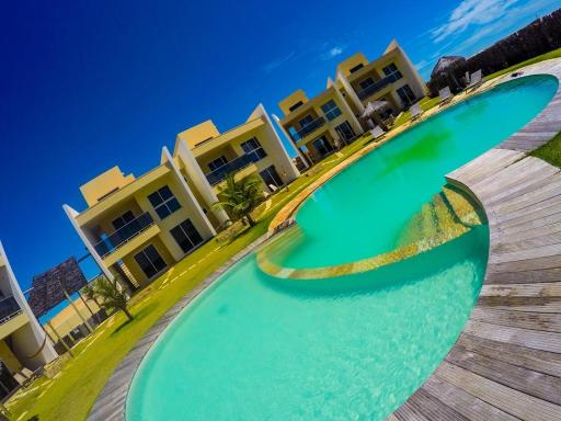 Vilas na Praia Residence Canoa Quebrada CE Ap 10 Superior com vista geral da Praia e Dunas e com privacidade total - Housity