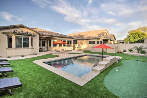 Goodyear House with Fire Pit, Pool, and Game Room! - Housity
