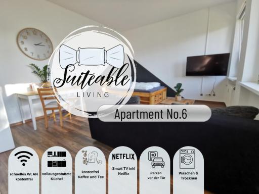 Suiteable Living Katlenburg, Studio Apartment mit Netflix, am Rande des Harz - Housity
