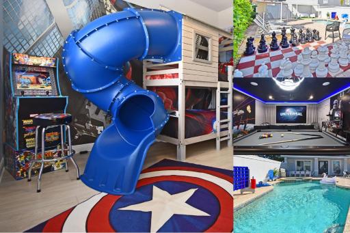 Style & Luxury: Pool, Spa, Cinema, Views, Arcades - Housity