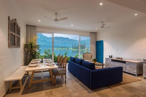 SaffronStays Kairos Athena, Karjat - Greek style pool villa near Camp Max - Housity