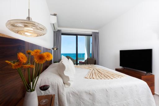 Blue view beauty!  condo with large private terrace - Housity