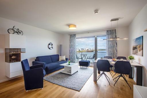 Fewo REEDER's NEST Hafenwohnung, 2 Zi by Seeblick Ferien - Housity