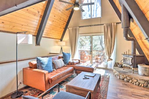 Updated A-Frame Cabin Less Than Half-Mi to Ski and Hike - Housity