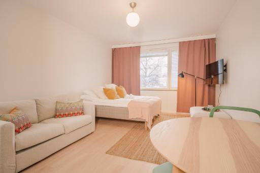 Fresh studio with balcony in central Turku - Housity