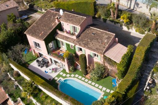 06C - Villa 8 pers avec piscine - La Belle Vie - 20 min de Nice - Housity