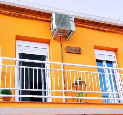 Casa Luzon, terraza-solarium con ducha y salon rustico - Housity