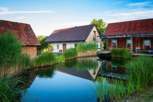 Ferienhaus mit privaten Schwimmteich und Sauna - Housity