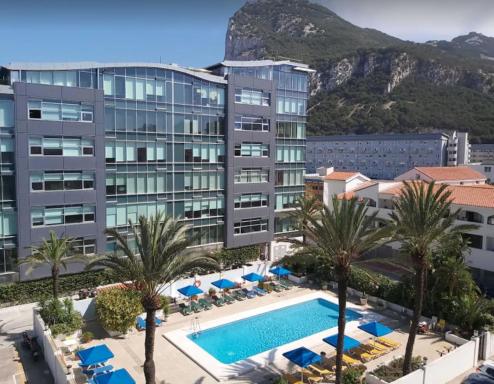 Ocean Village  with pool and Rock of Gibraltar views - Housity