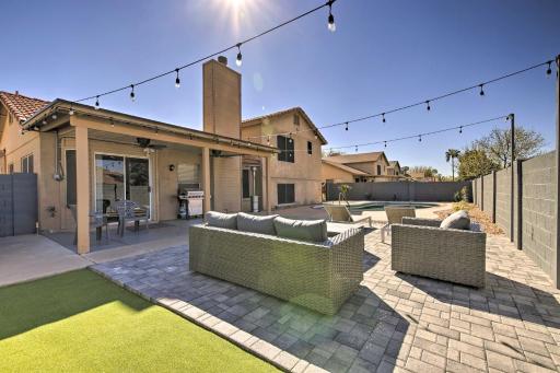 Gilbert Home with Private Pool and Putting Green! - Housity