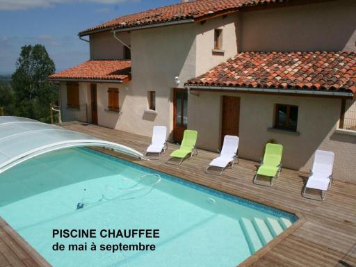 Gîte Saint-Martin-la-Sauveté, 7 pièces, 12 personnes - FR-1-496-178 - Housity