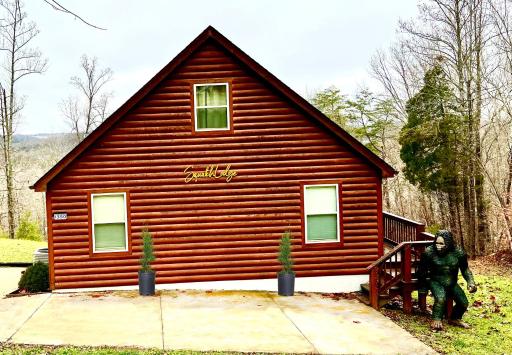 Fun lake view log cabin at Mammoth Cave & Nolin Lake - Housity