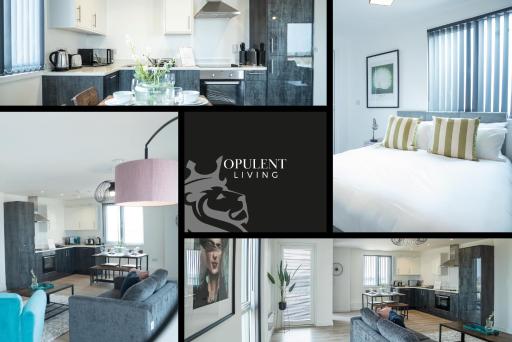 Luxe Penthouse Apartments - Peterborough Centre - Free Parking-Gym-Cinema - Housity
