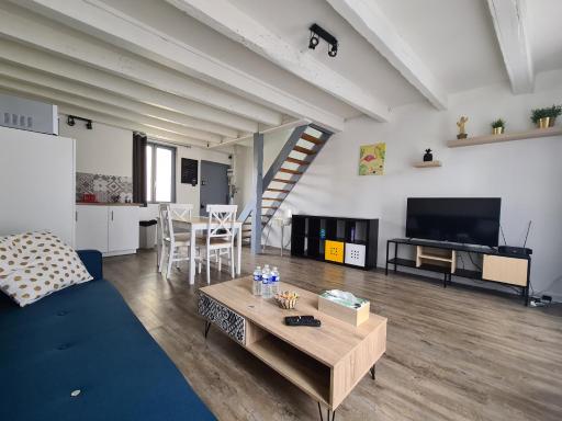 Les Cosy De Nancy - Le Duplex aux flammants roses - 4étoiles - Housity