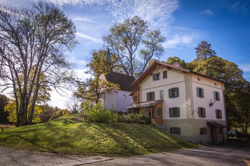 Wald Apartments bei Schlossgaststätte Hohenberg - Seeshaupt, südlicher Stanberger See, kostenfrei Parken, Ladestation für Auto und Fahrad, WLAN, Natur pur - Housity