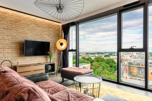 UNIA SUITES - Apartament z basenem i widokiem na centrum Lublina - Housity