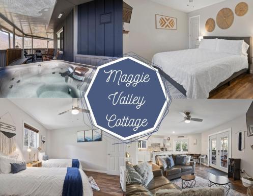 Maggie Valley Cottage W/ HotTub and Pet Friendly - Housity