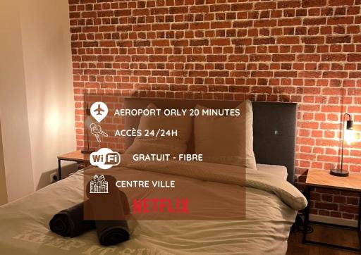 BEAU T3 STYLE INDUSTRIEL N20 ORLY PARIS WIFI Underground Industry - Housity