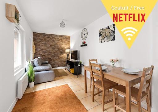 Amboise//Cosy-CentreVille Rouen//Netfilx-Wifi//6Pers - Housity