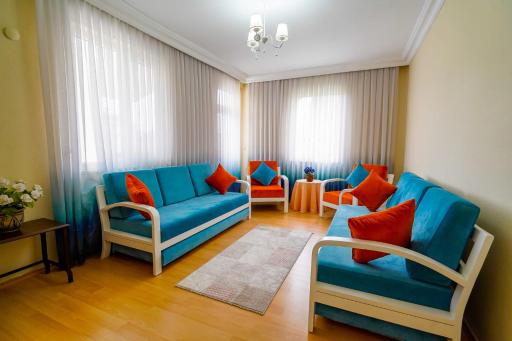 Colorful House Close to Beach With Garden and Balcony in Kemer - Housity