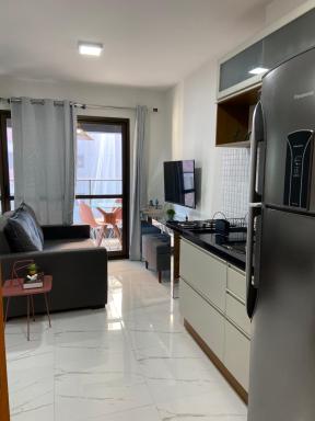 Apartamento novo com vista mar no Smart Barra SSA - Housity