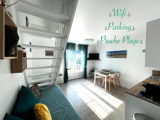 Duplex moderne à 700m de la plage Parking & WiFi - Housity