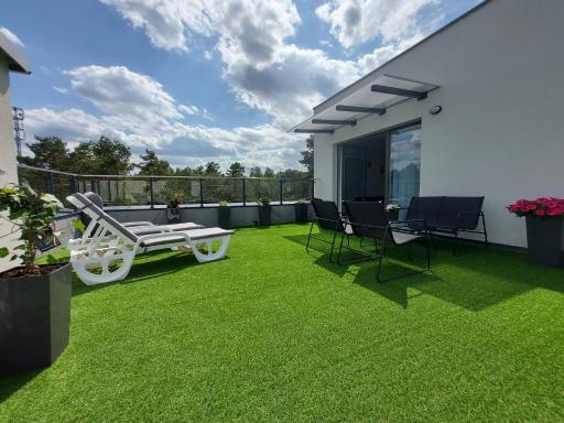 Apartament Leśny Taras z KLIMATYZACJĄ & Garaż podziemny w cenie-728-828-835- - Housity