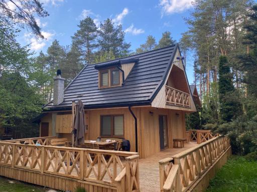 Domek Żeglarski, Bogaczewo, Jezioro, Warmia, Mazury, Las - Housity